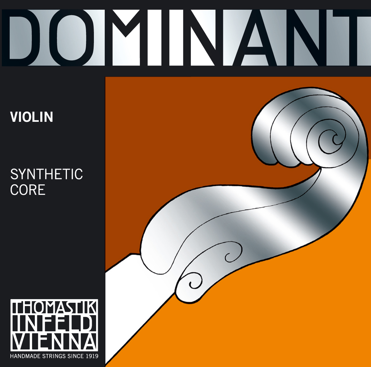 Dominant Violin E. Chrome Steel. 1/4