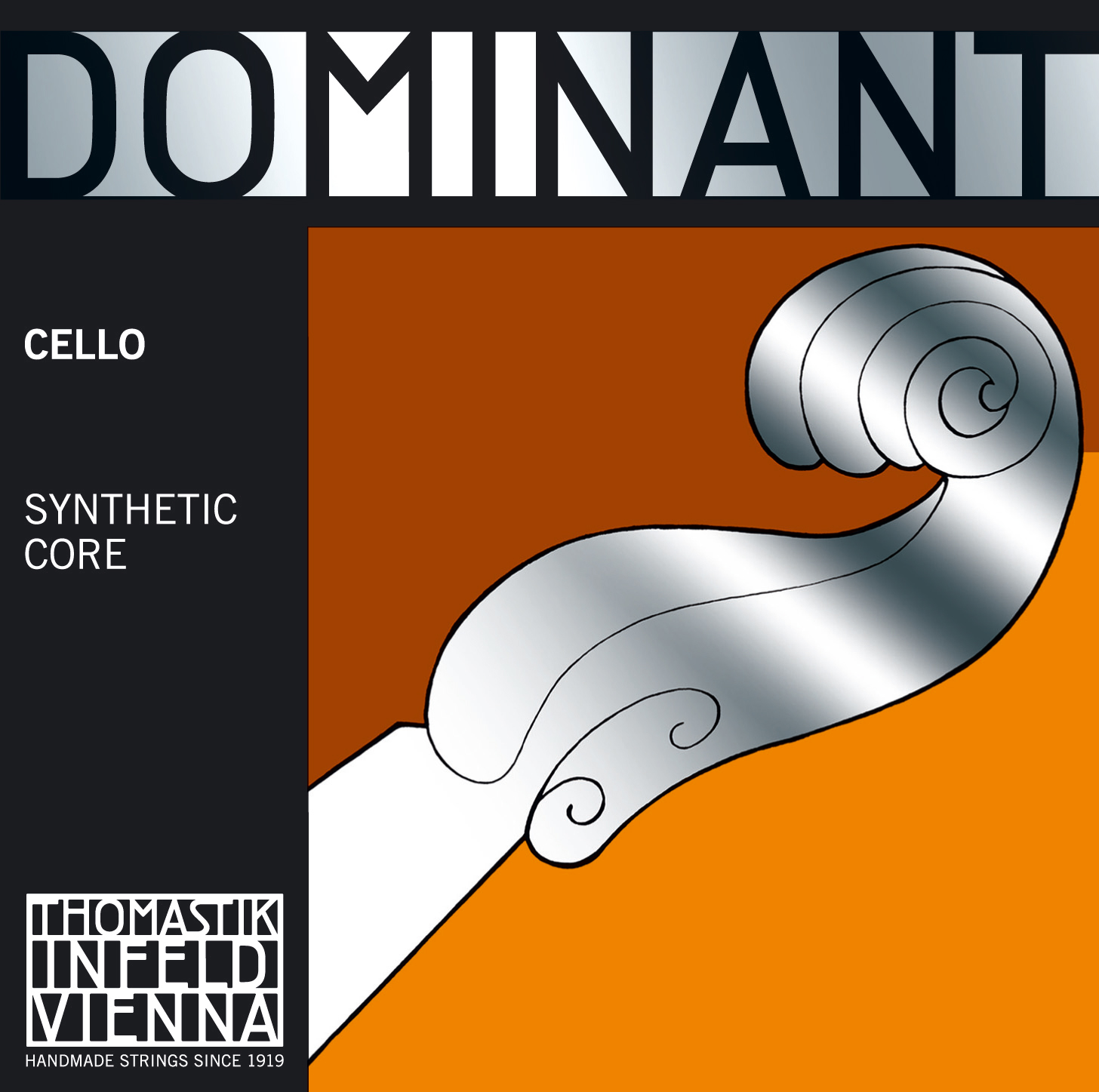 Dominant Cello D. Chrome Wound. 3/4