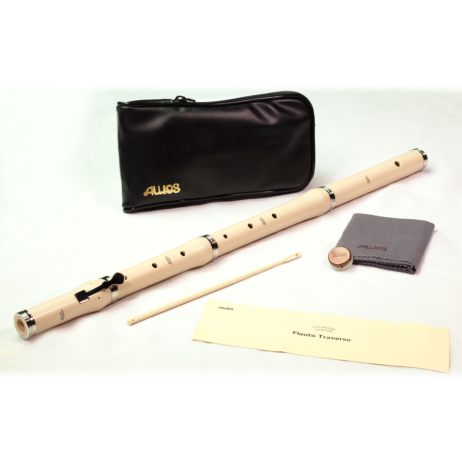 Aulos Flute Baroque AF3 Stanesby Jr.