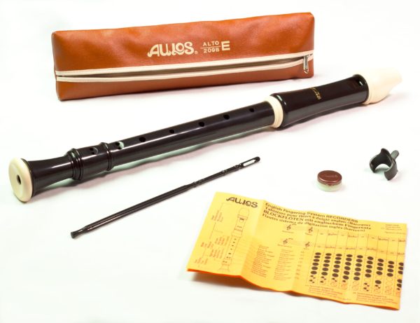 Aulos Recorder Treble 209B Robin