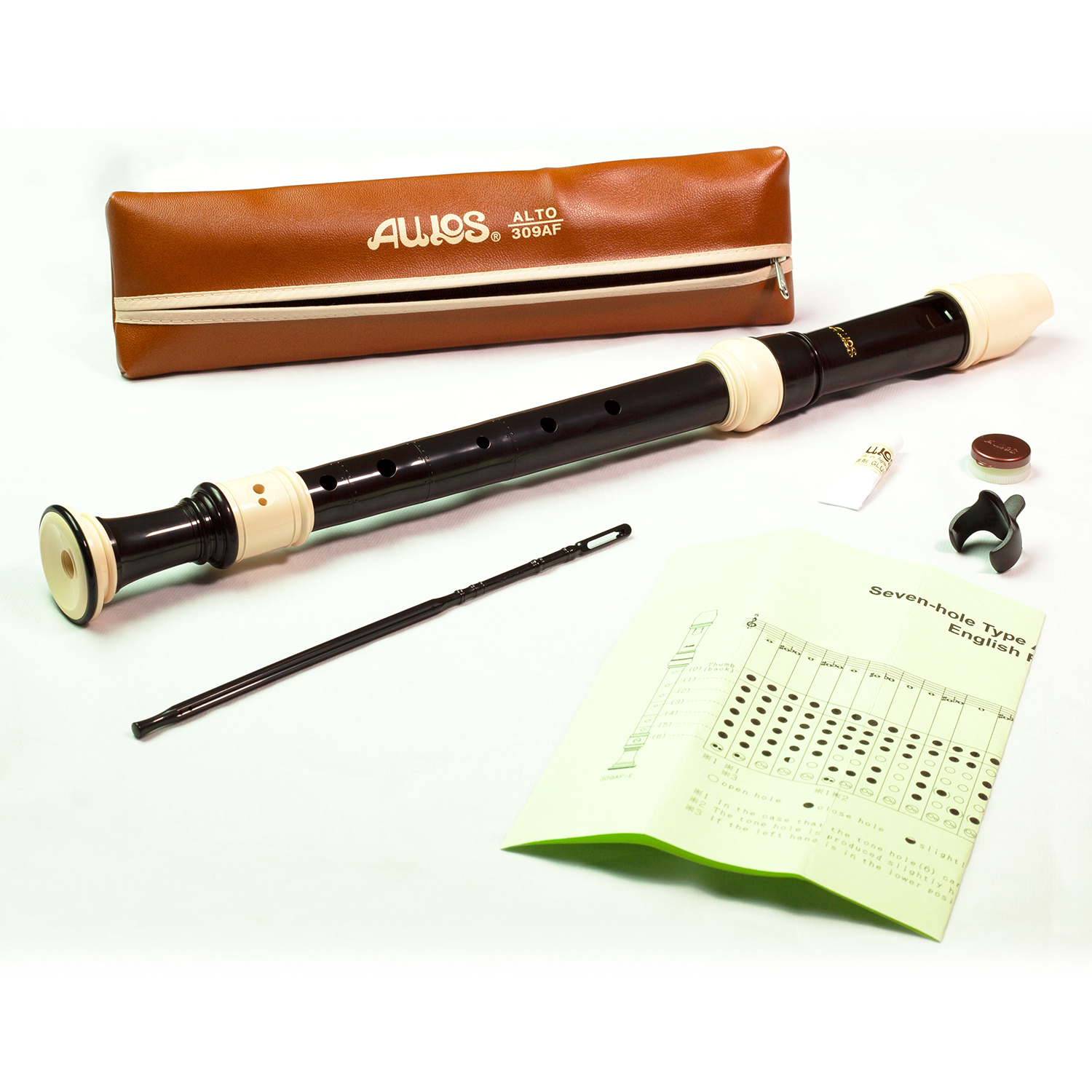 Aulos Recorder Treble 309AF U Design, Finger Disabilty