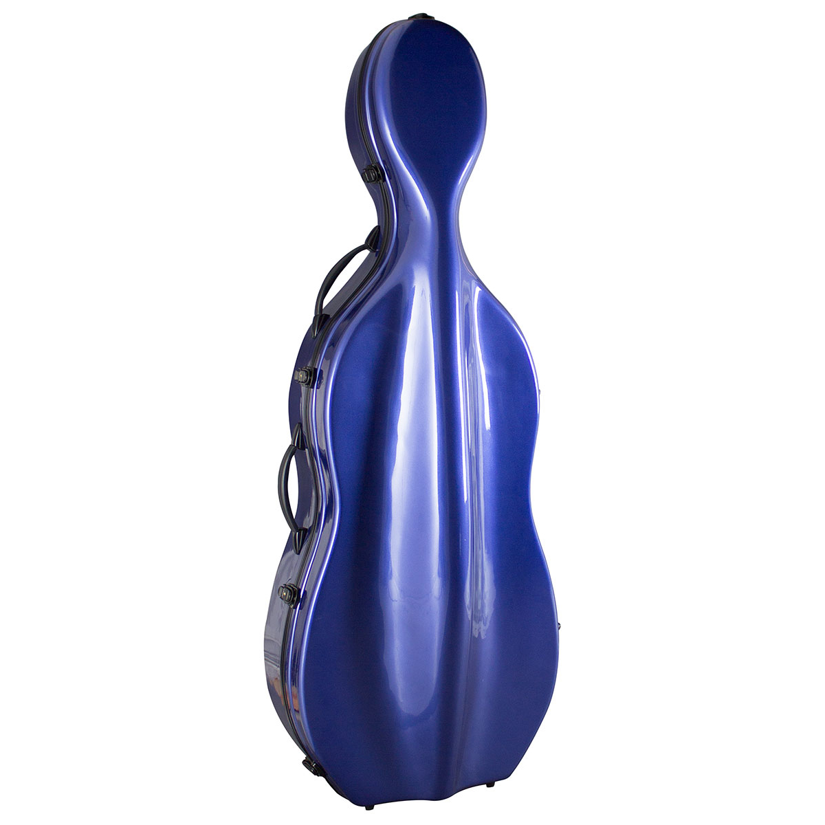 Hidersine Case Cello Fibreglass Blue