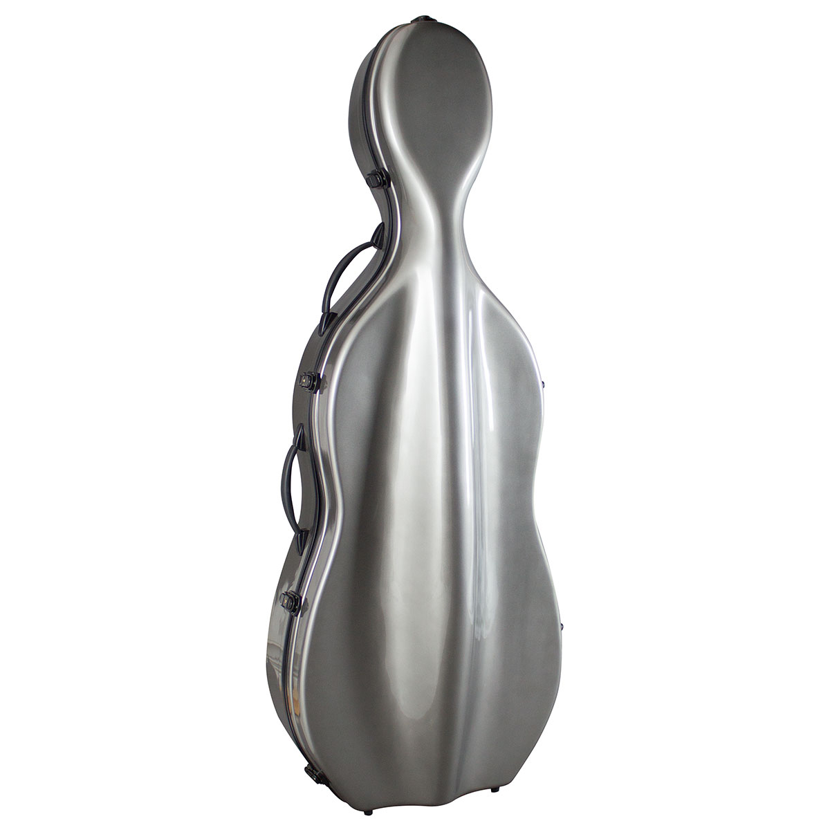 Hidersine Case Cello Fibreglass Grey