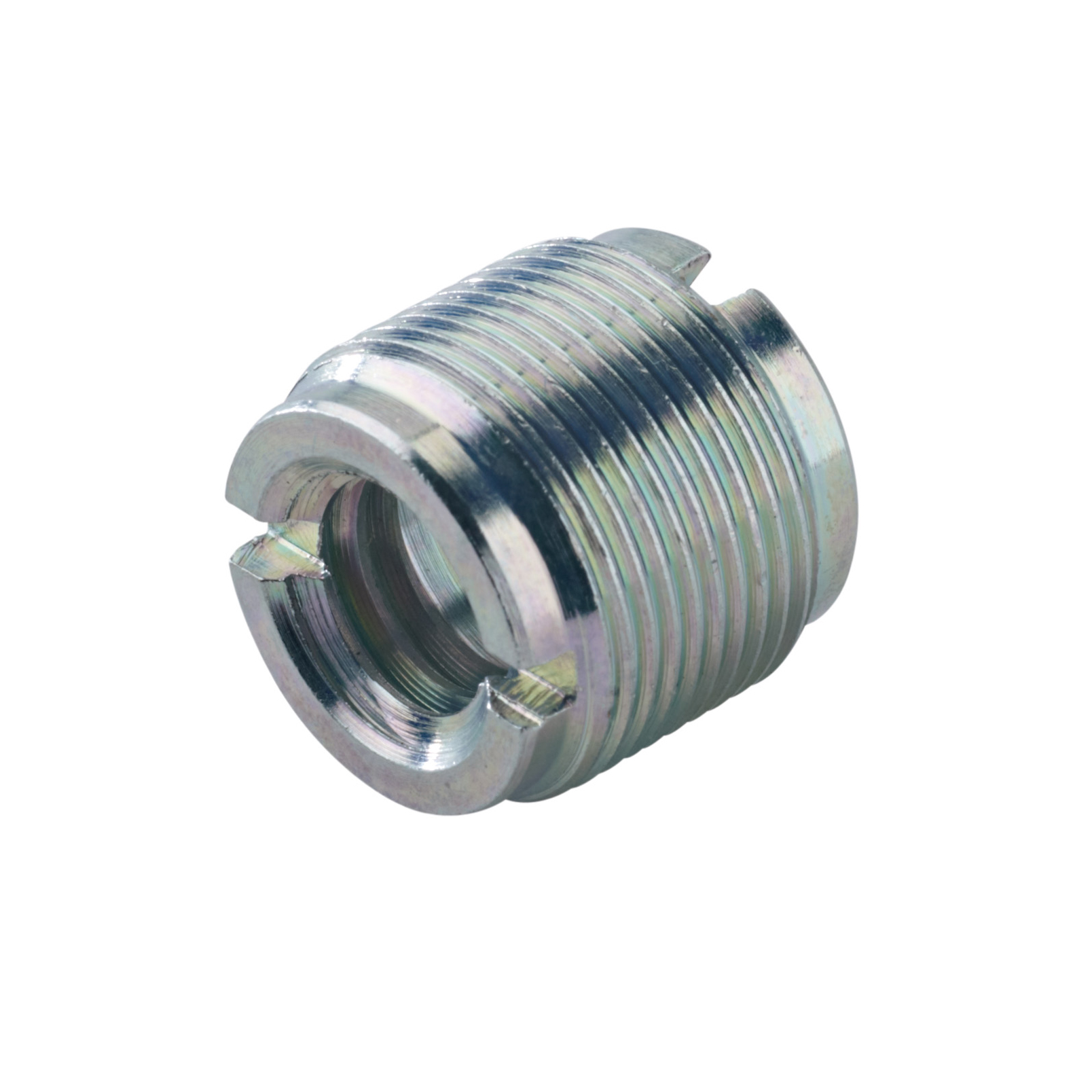 K&M Thread Adapter Zinc Plated 1/2 - 3/8 inch