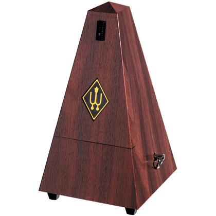 Wittner Metronome. Plastic. Mahogany Colour.