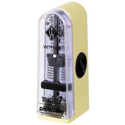 Wittner Metronome. Taktell Piccolino. Ivory White