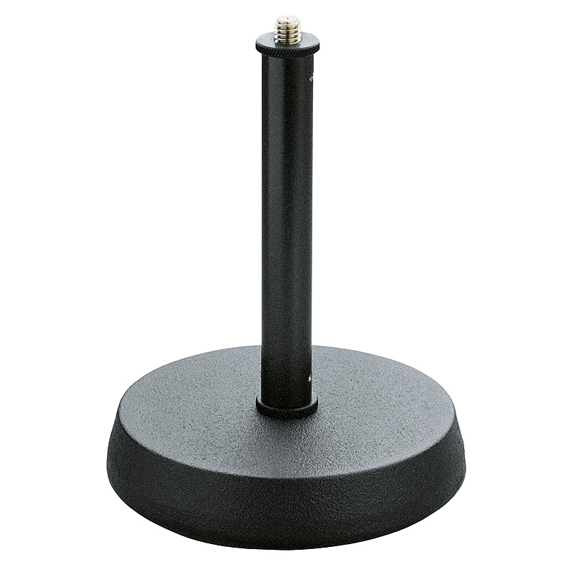 K&M Table Top Microphone Stand - solid Heavy Base
