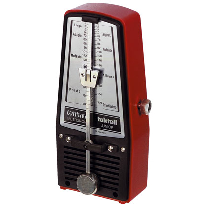 Wittner Metronome. Taktell Junior. Ruby Red