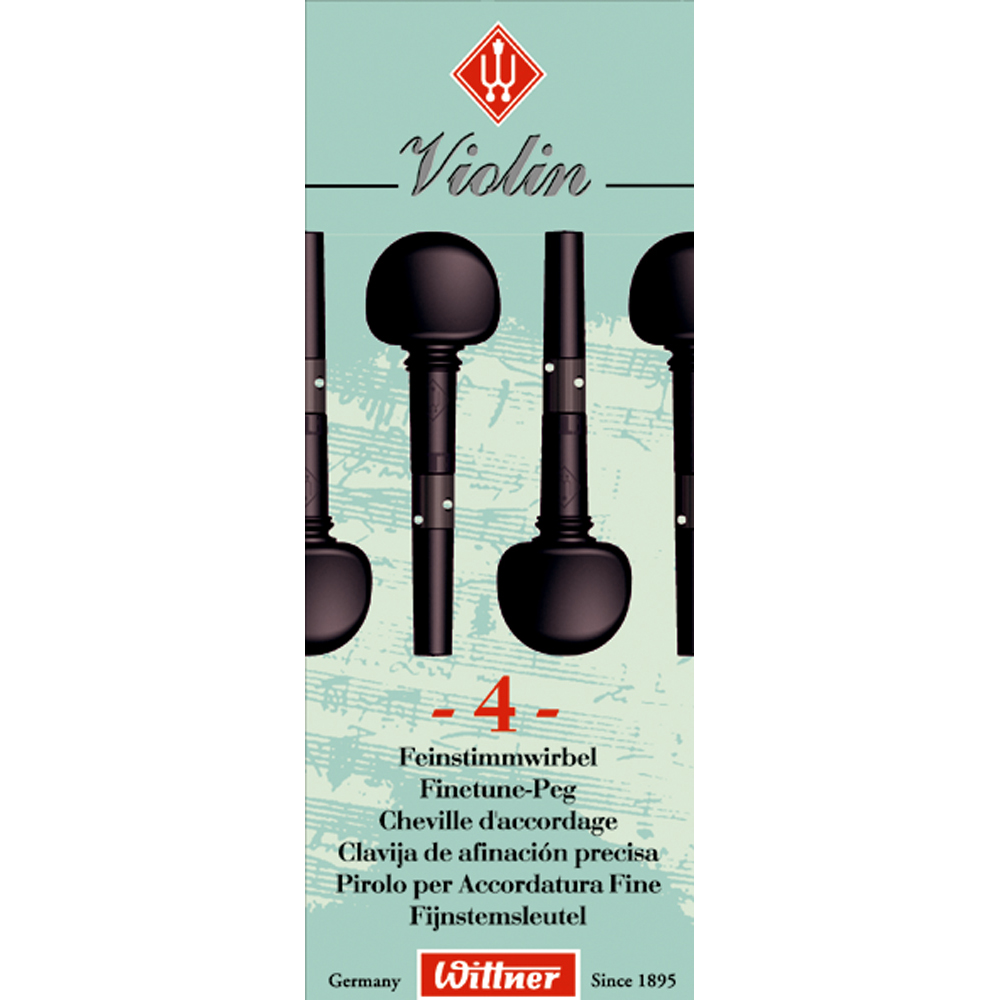 Wittner Peg Finetune. Violin. Slim. Pack of 4