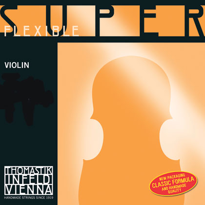 SuperFlexible Violin E. 1/2 Chrome Wound*R