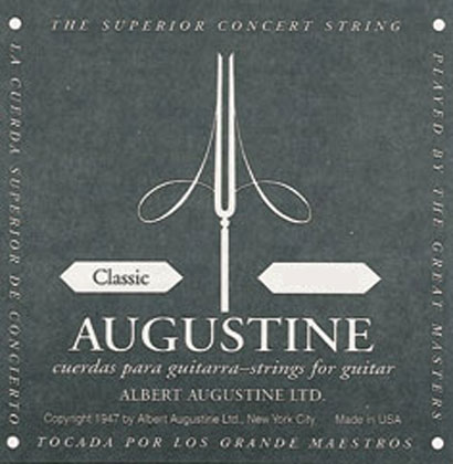 Augustine Black Label E (High) String