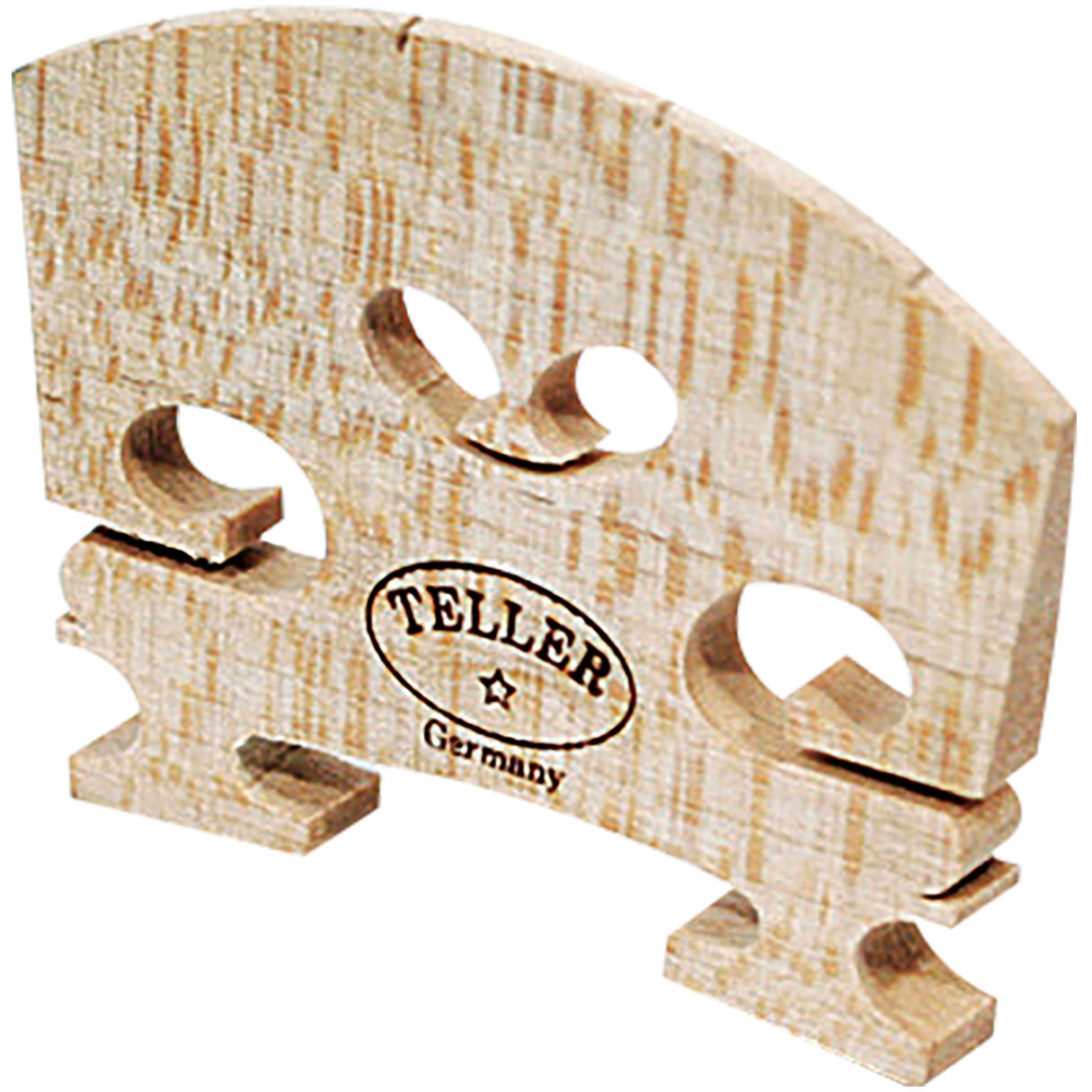 Violin Bridge - Aubert Model. Shaped and Fitted. 1/16