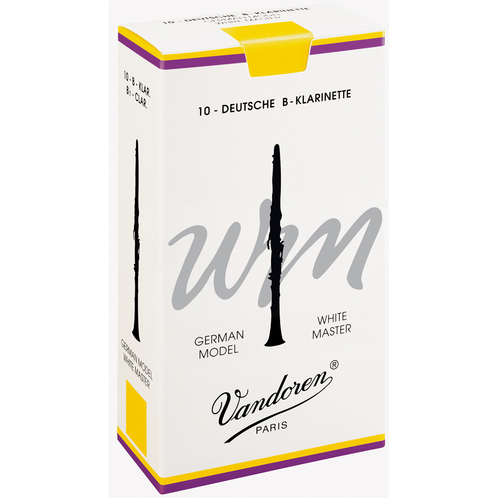 Vandoren Reeds Clarinet Bb 1.5 White Master (10 BOX)