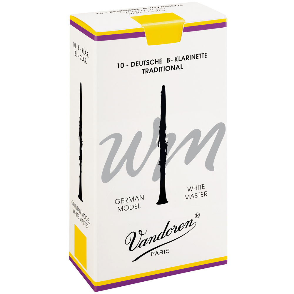 Vandoren Reeds Clarinet Bb 1.5 W.Master Traditional