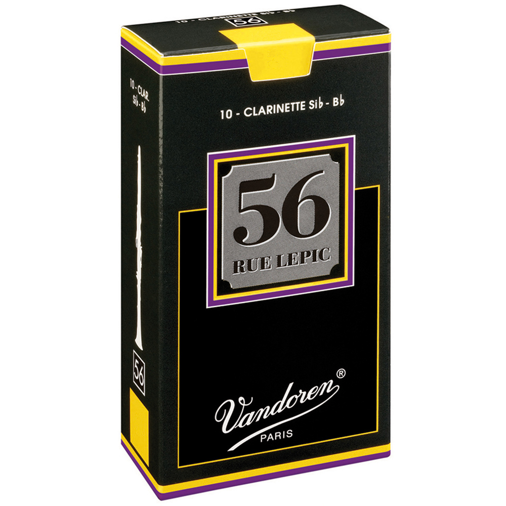 Vandoren Reeds Clarinet Bb 2.5 56 Rue Lepic (10 BOX)