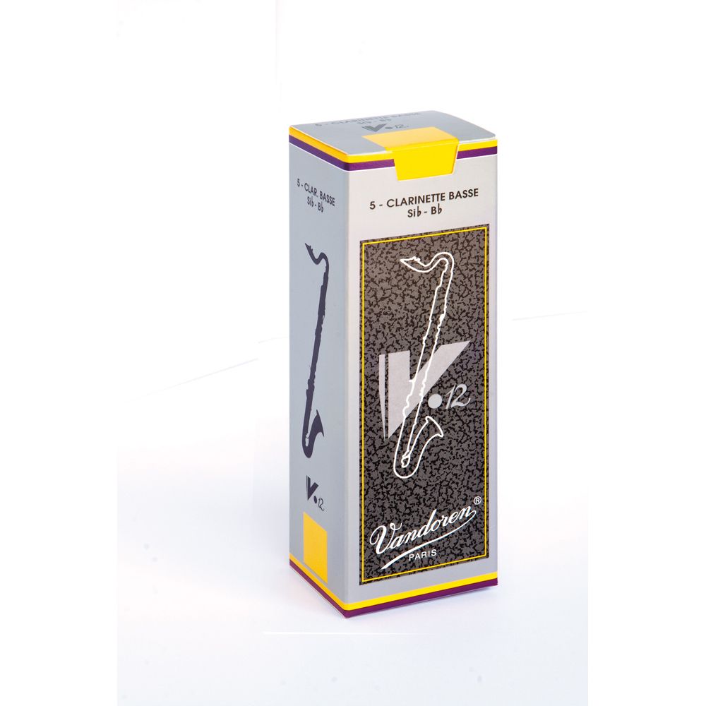 Vandoren Reeds Bass Clarinet 4.5 V12 (5 BOX)