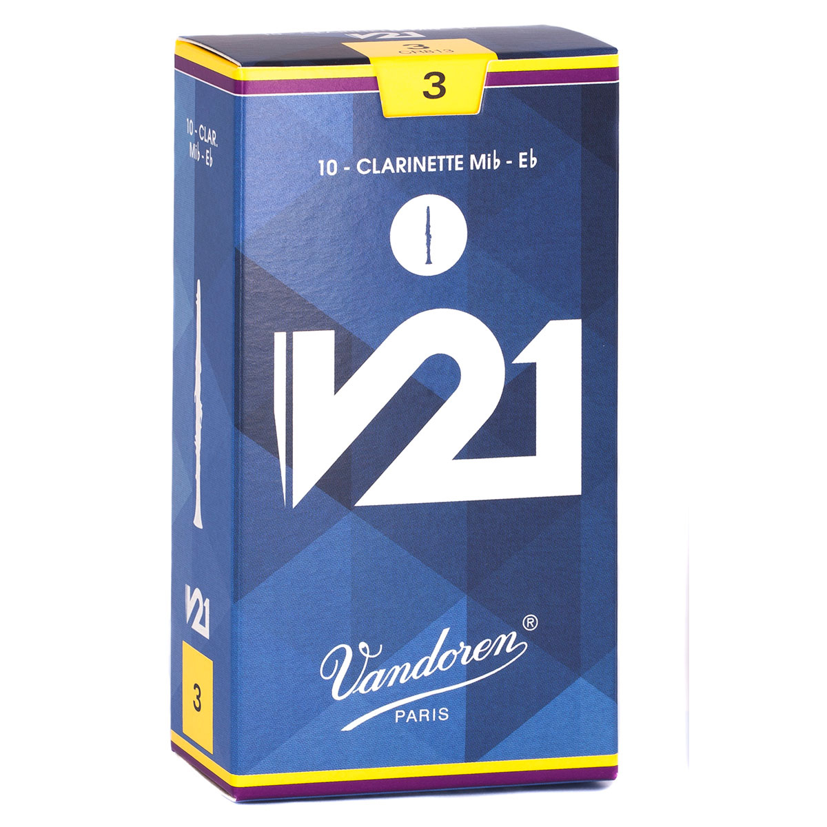 Vandoren Reeds Clarinet Eb 3 V21 (10 BOX)