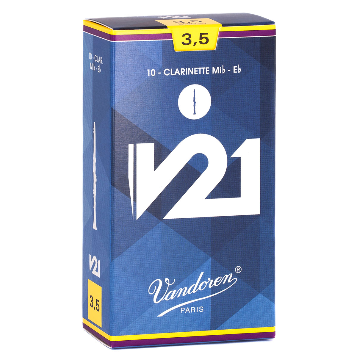 Vandoren Reeds Clarinet Eb 3.5 V21 (10 BOX)