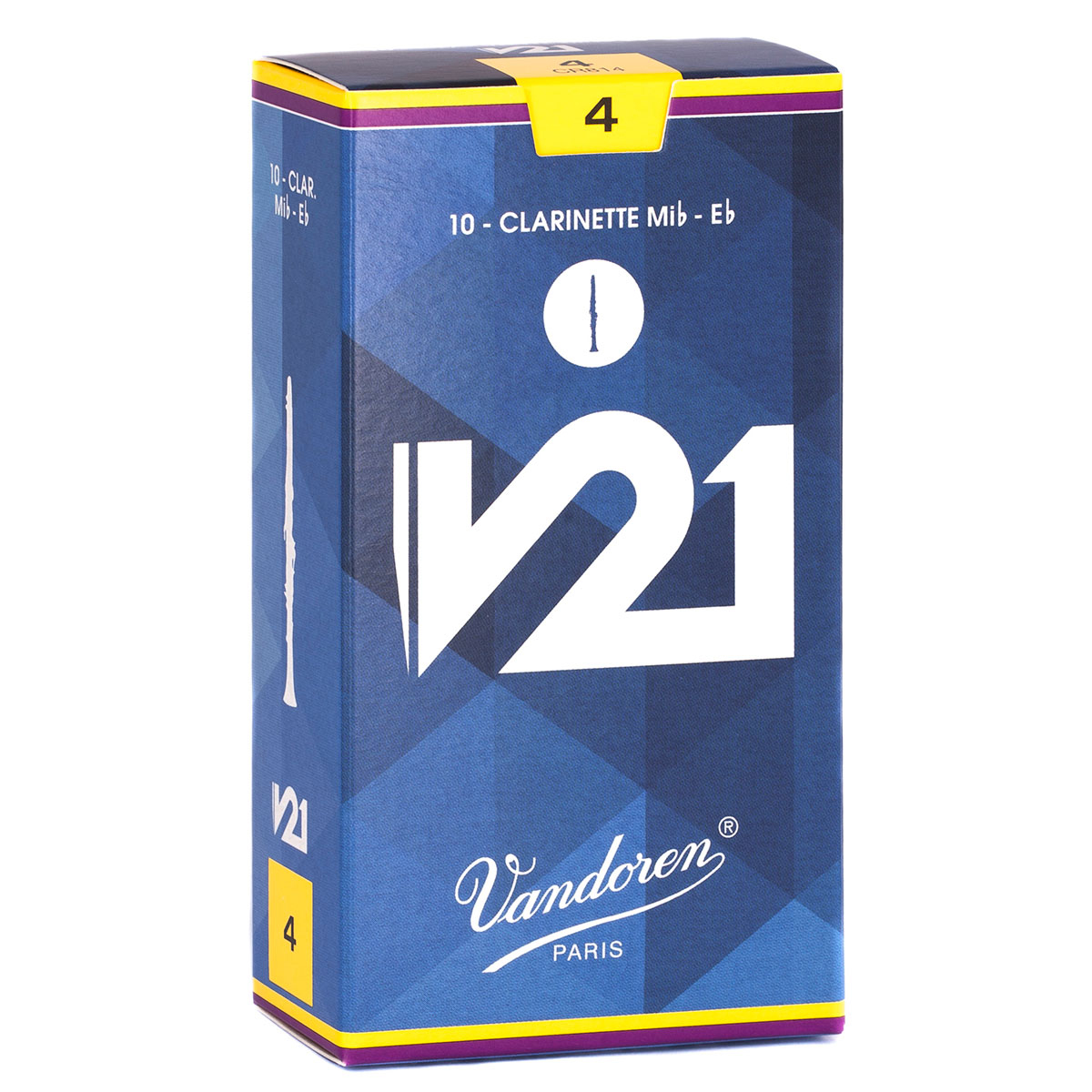 Vandoren Reeds Clarinet Eb 4 V21 (10 BOX)