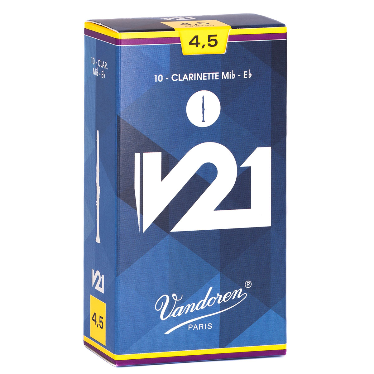 Vandoren Reeds Clarinet Eb 4.5 V21 (10 BOX)