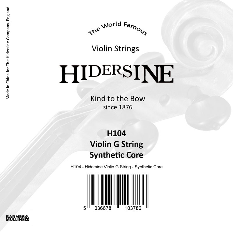 Hidersine Violin G Synthetic core