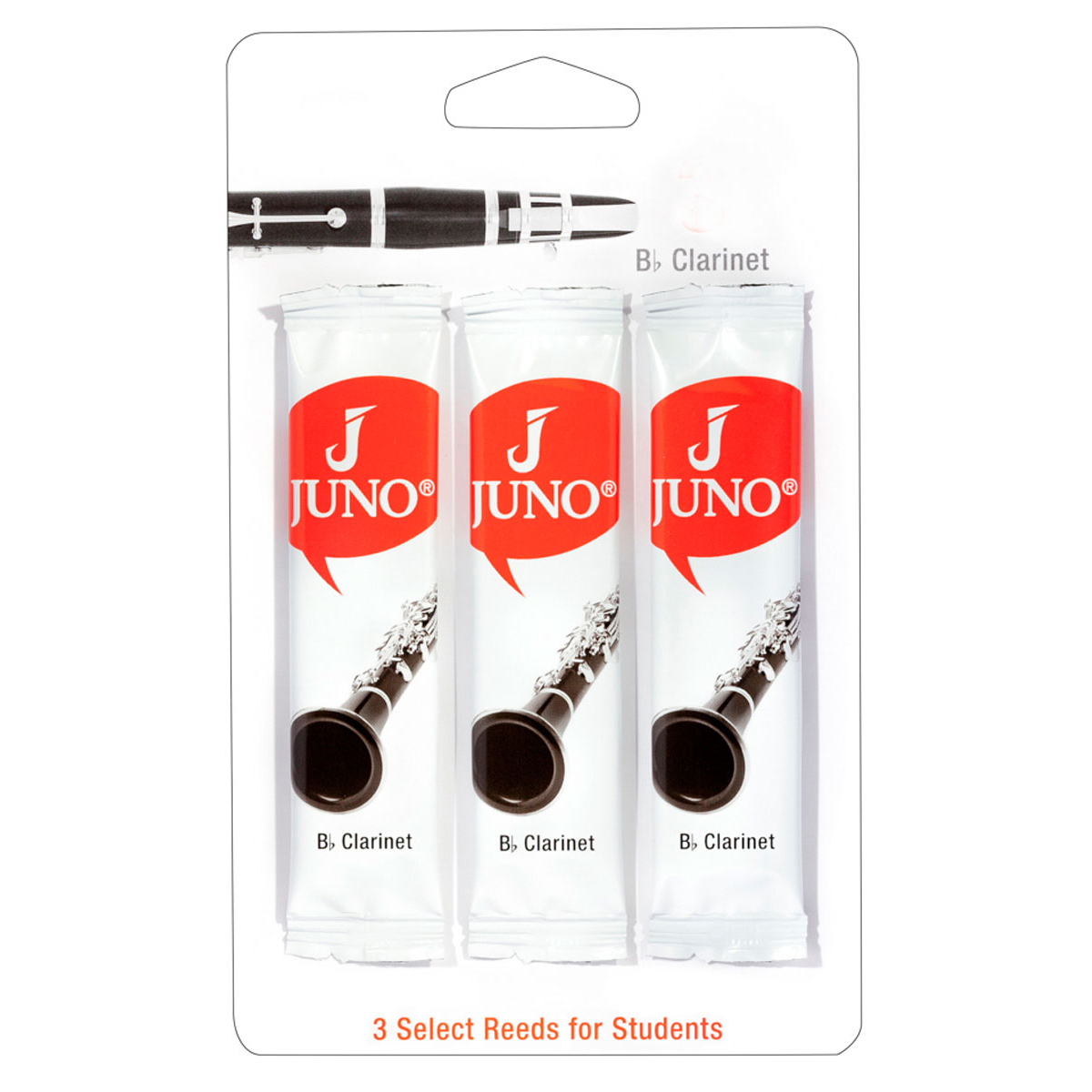 Juno Reeds Clarinet Bb 1.5 Juno (3 PK)