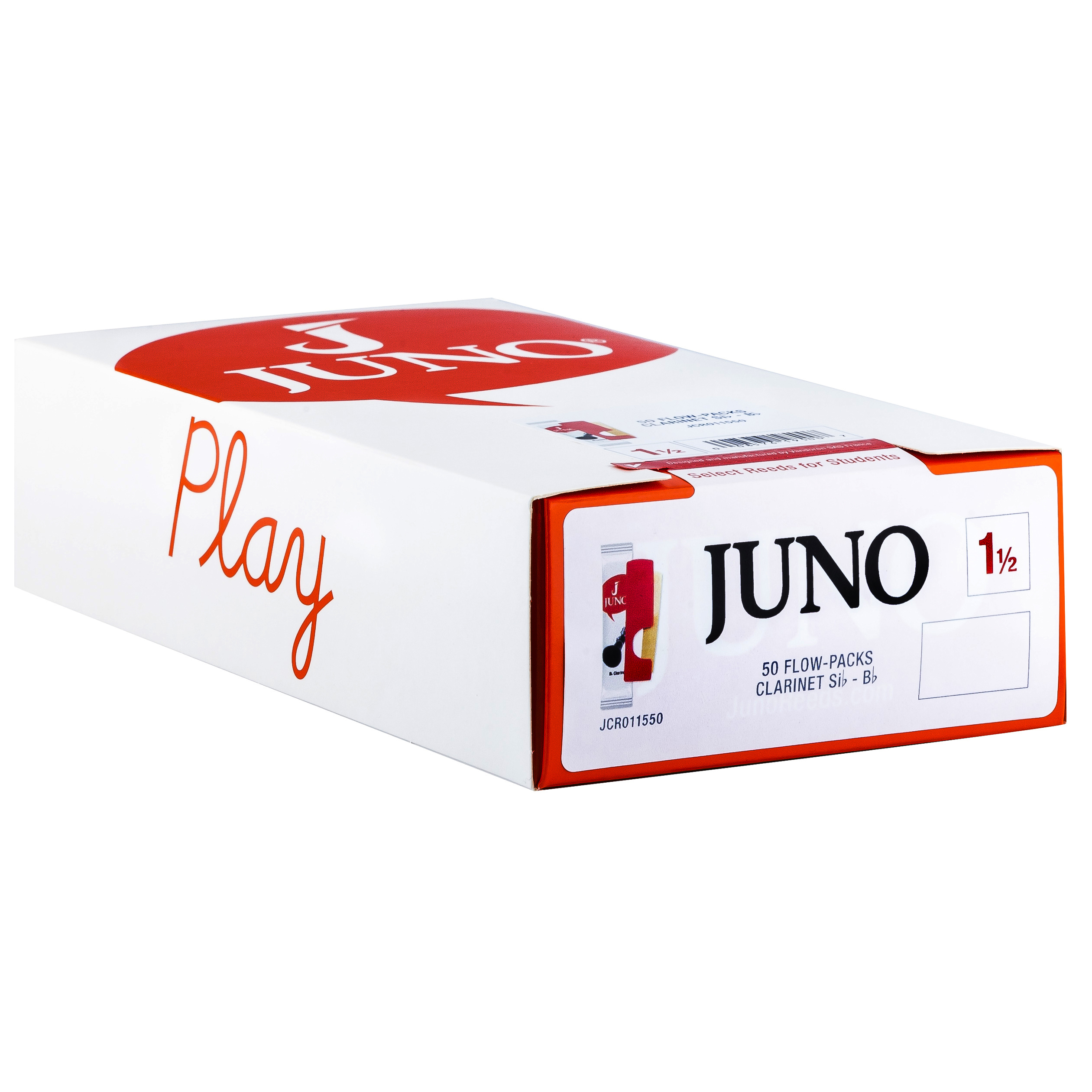 Juno Reeds Clarinet Bb 1.5 Juno (50 Box)