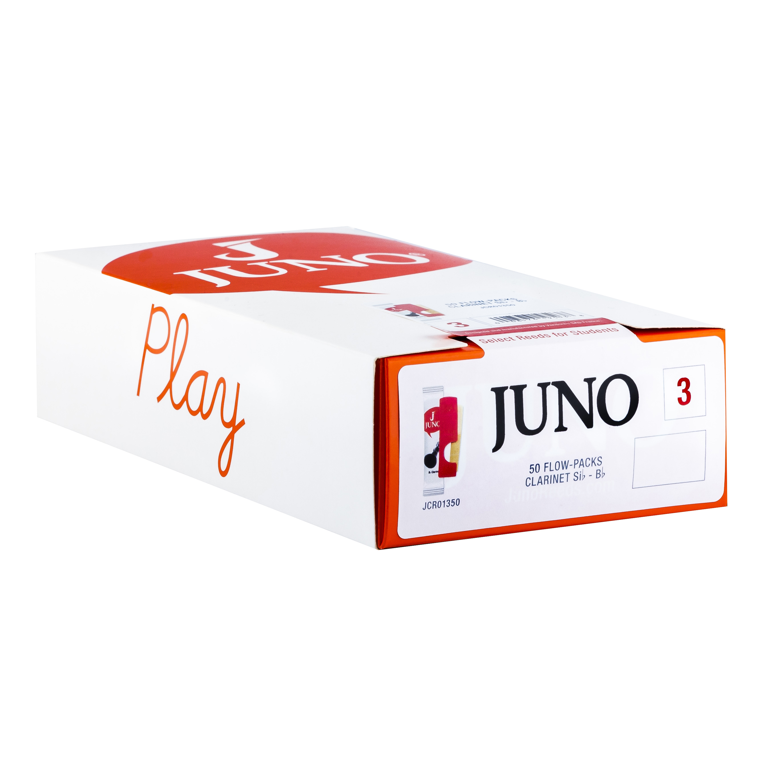 Juno Reeds Clarinet Bb 3 Juno (50 Box)