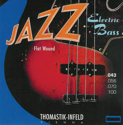 Thomastik Jazz Bass SET. Flatwound. 5 String. Gauge 43-118