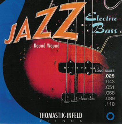 Thomastik Jazz Bass SET. Roundwound. 4 String. Gauge 43-89