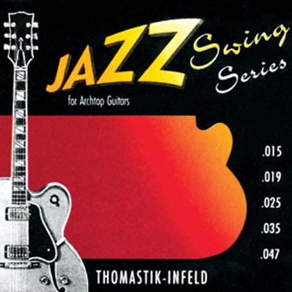 Thomastik Jazz Swing SET. Flatwound. Gauge 0.010