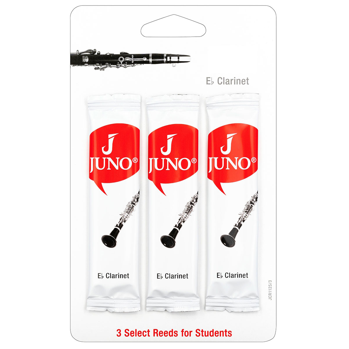 Juno Reeds Clarinet Eb 2.5 (3 Pack)