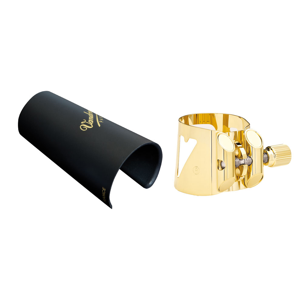 Vandoren Ligature & Cap Soprano sax Optimum Plastic Cap