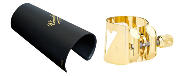 Vandoren Ligature & Cap Baritone Sax Optimum Plastic Cap