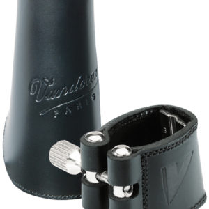 Vandoren Ligature & Cap Clarinet Eb. Leather+Leather