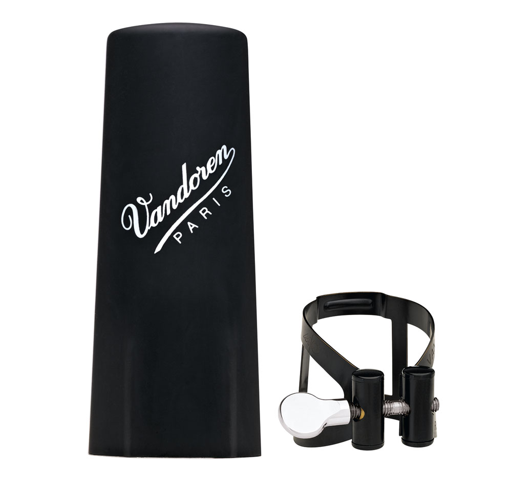 Vandoren Ligature & Cap Clarinet Eb Black M/O+Plastic