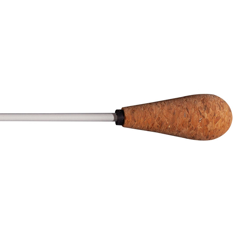 Montford Baton 14" White Lacquer Cork Pear