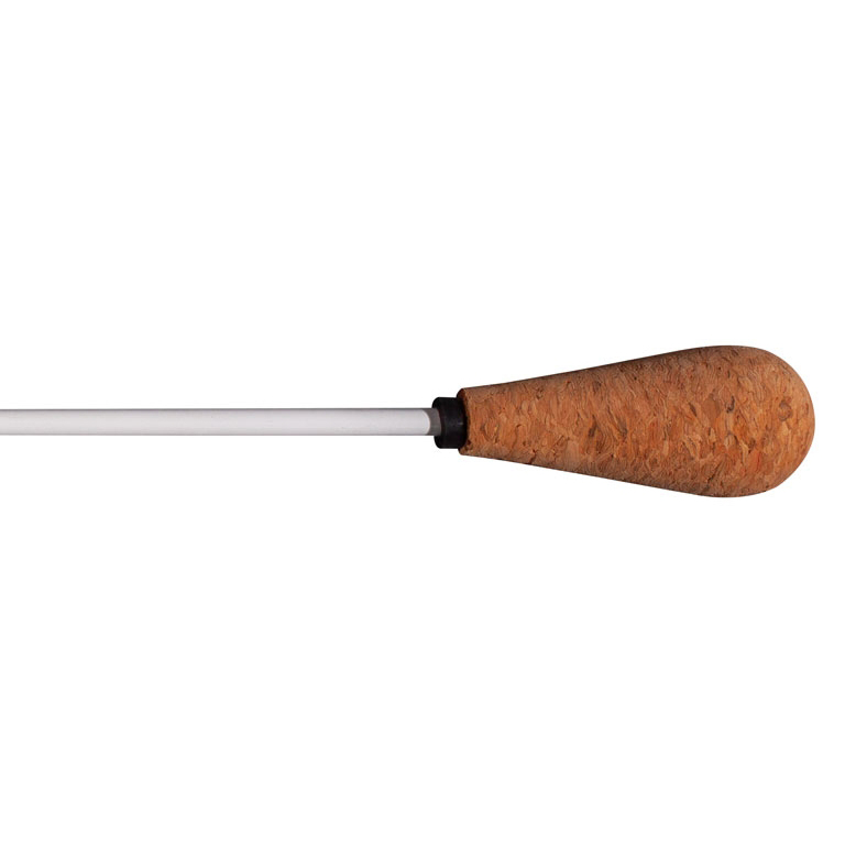 Montford Baton 16" White Lacquer Cork Pear