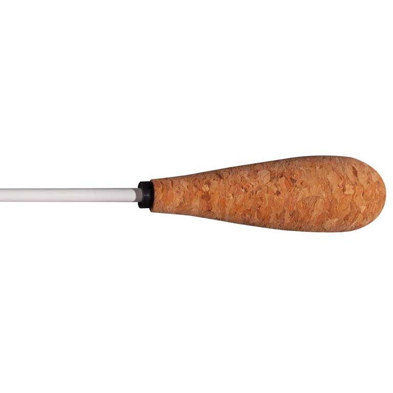 Montford Baton 14" White Lacquer Cork Taper