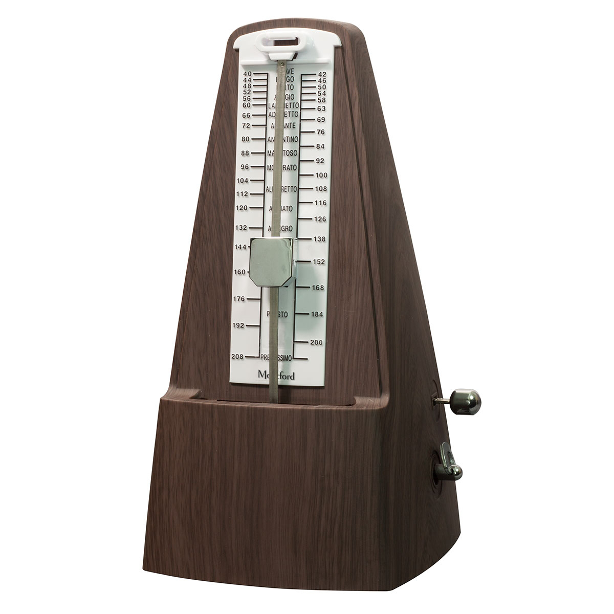 Montford Metronome Pyramid - Satin Wood Finish