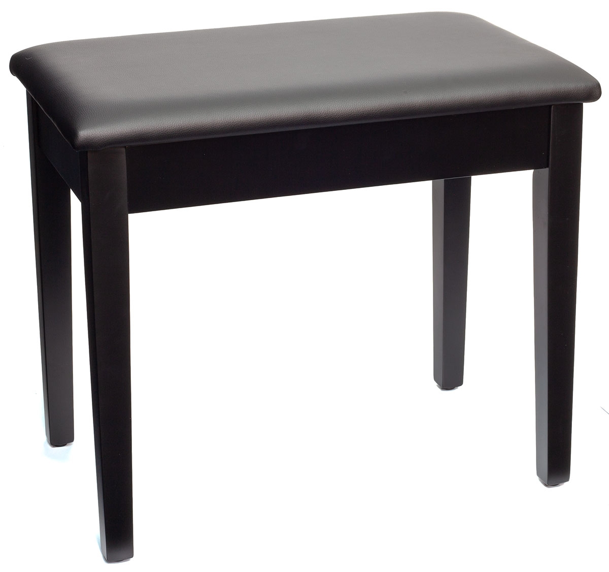 Montford Storage Piano Bench - Matt Black Finish