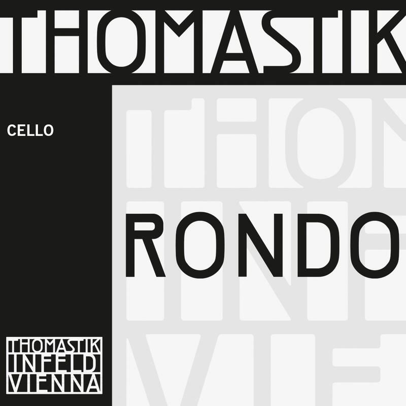 Rondo Cello C. Synthetic core, silver wound 4/4