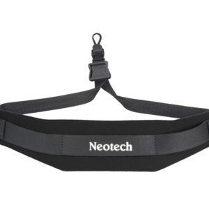 Neotech Soft Sax Strap Black Regular - Loop Connector