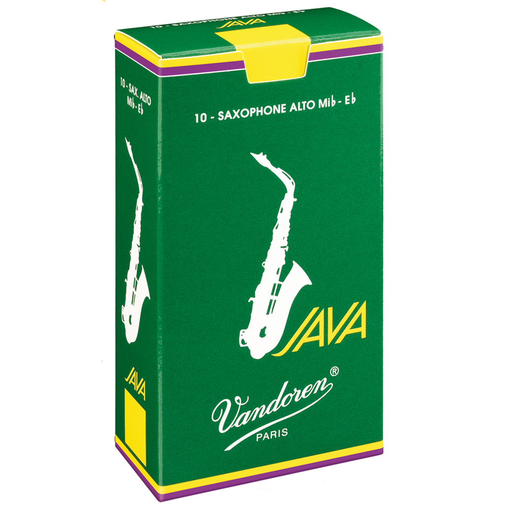 Vandoren Reeds Alto Sax 1 Java (10 BOX)