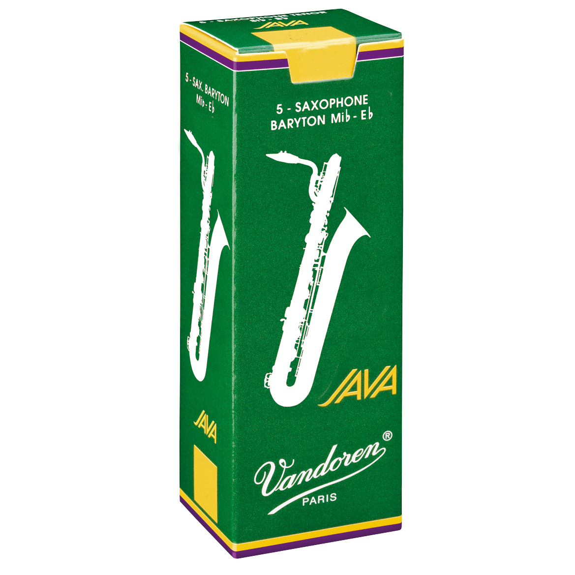 Vandoren Reeds Baritone Sax 2.5 Java (5 BOX)