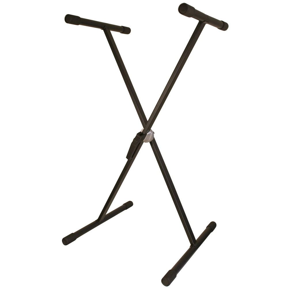 TGI Keyboard Stand. Collapsable. Black