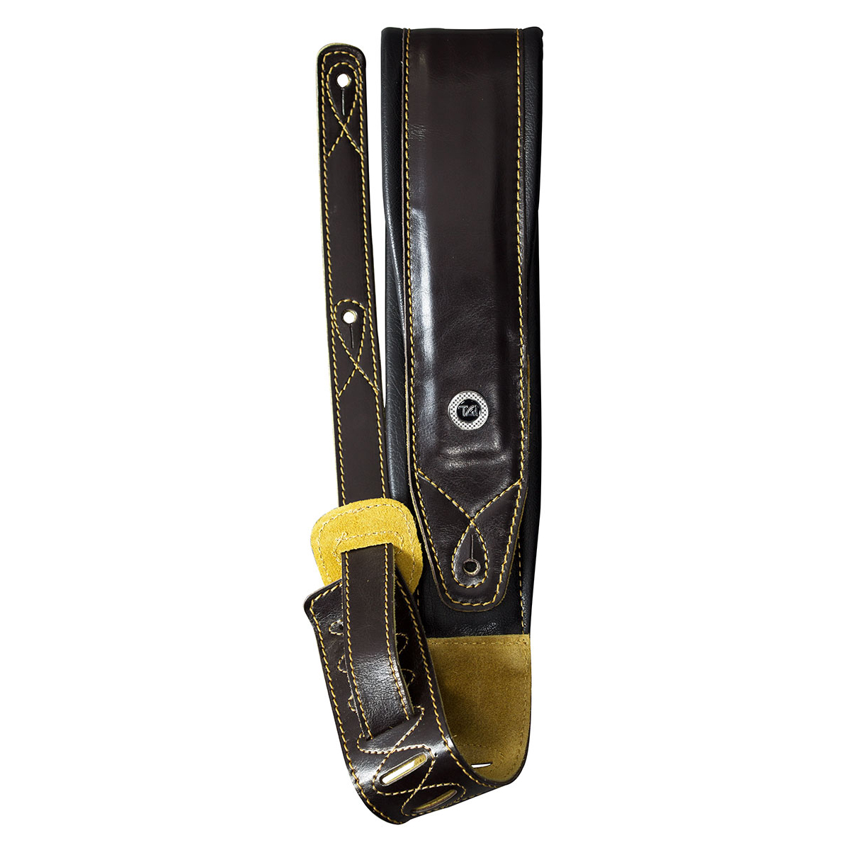 TGI Strap Padded Brown Leather