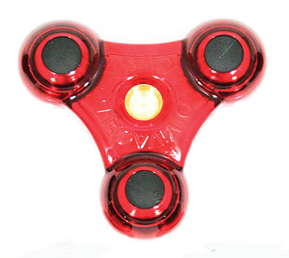 Viva Cello Spike Rest Red