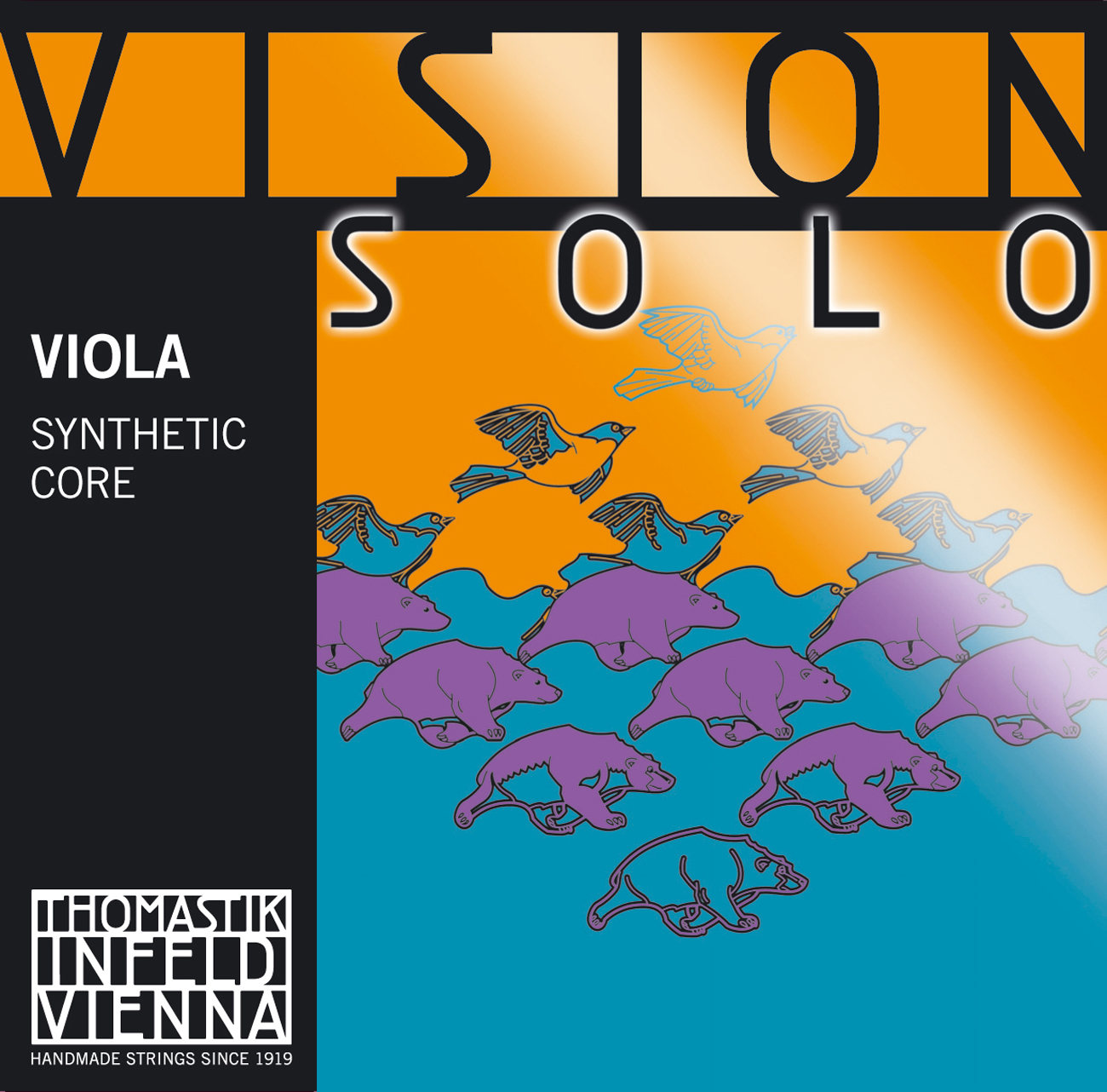 Vision Solo Viola A. Chrome Wound