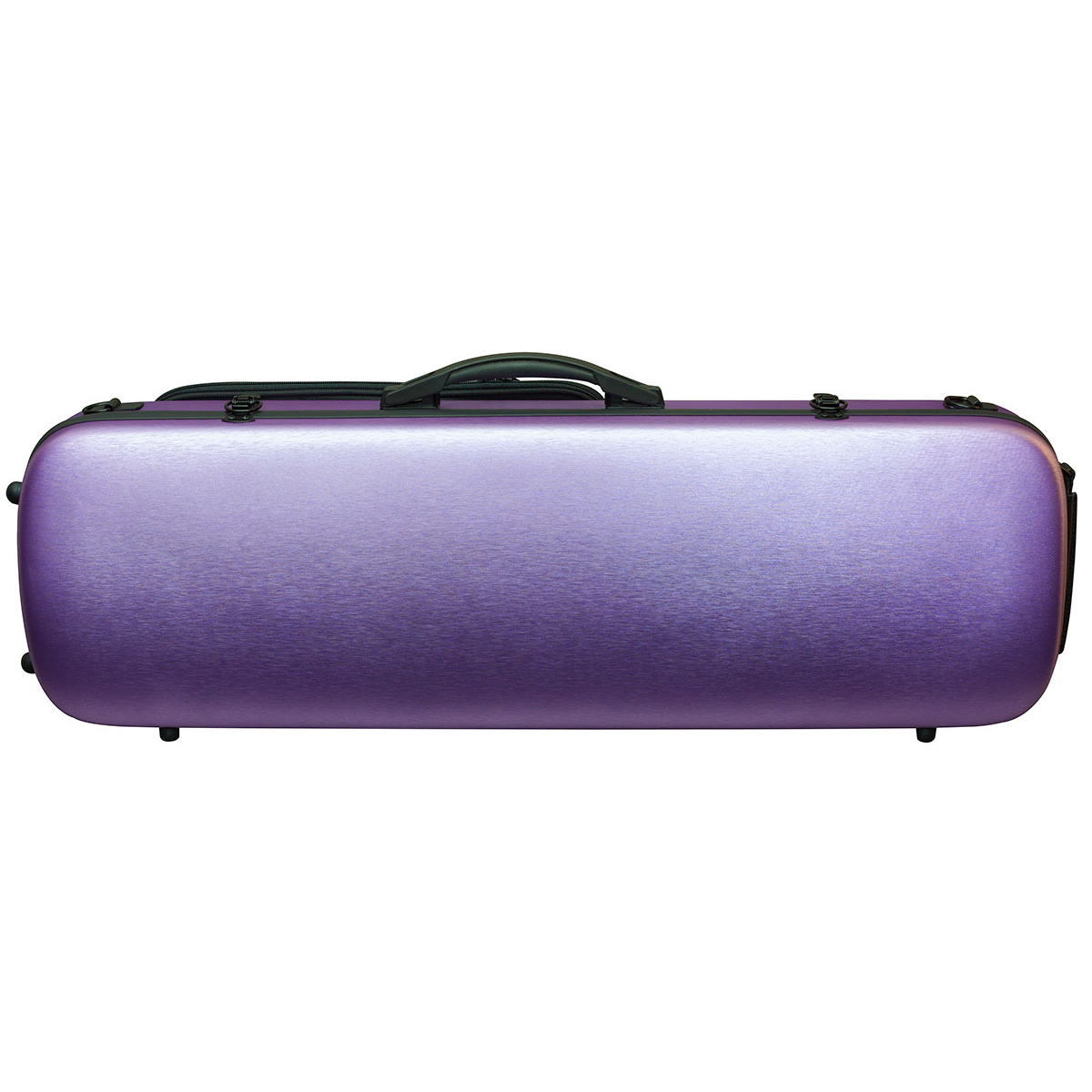 Hidersine Case Polycarbonate Violin Oblong Brushed Purple